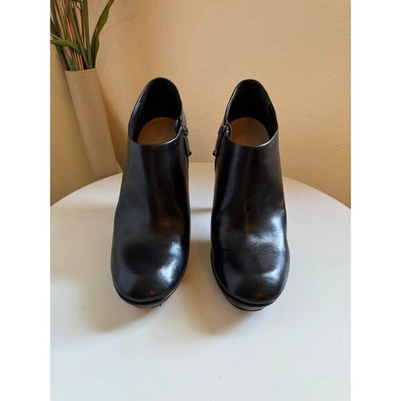 Via Spiga Sheri Ankle Bootie Platform Heels Round Toe Size 7 - Picture 2 of 5